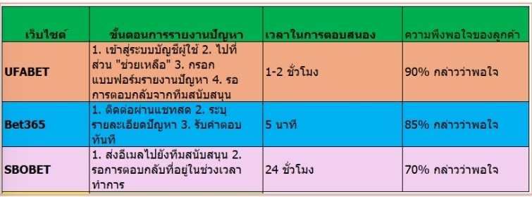 วิธีการรายงานปัญหาอย่างมีประสิทธิภาพกับทีมงาน UFABET 